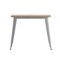 Flash Furniture 36 SQ Table Brown Umbrella Top/Silver Steel Frame JJ-T14619-90-BRSL-GG - alternate 5